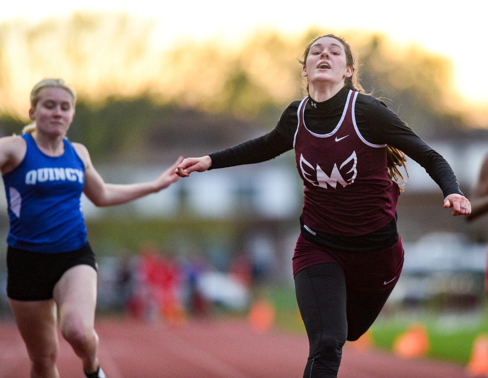 Western Big 6 Conference girls track meet